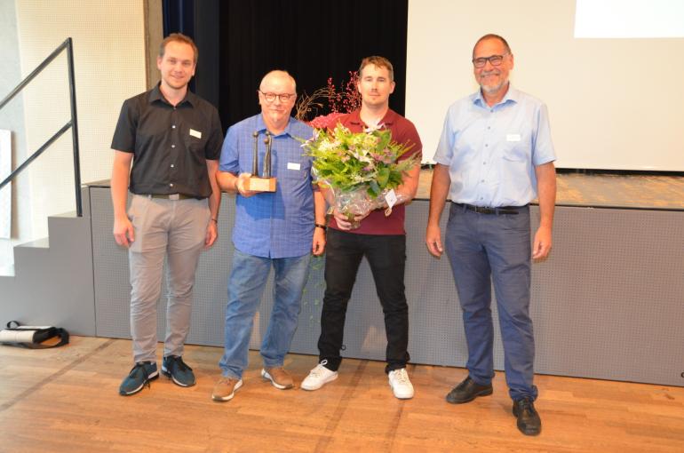 Verleihung des Worber Wirtschaftspreises 2023 an die Biomilk AG