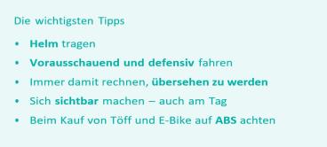Velo, E-Bike und Motorrad
